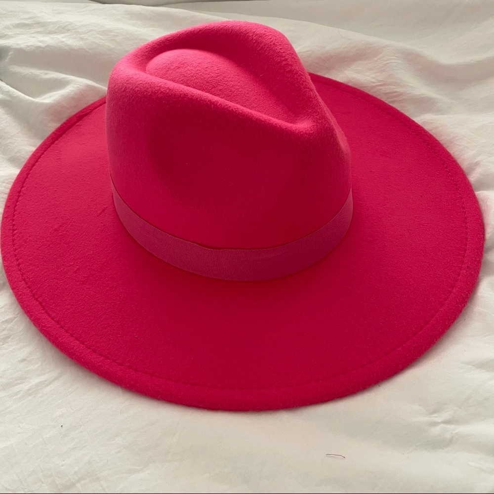 Bright Pink Hat